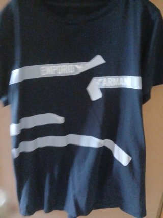 T-shirt Emporio Armani blu 12 anni