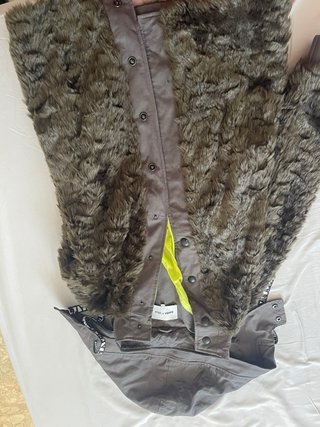 Abrigo Bimba y Lola Marrón/Gris