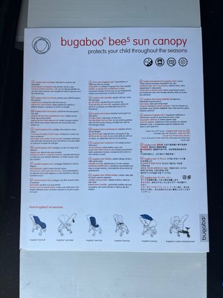 Capota Bugaboo Bee Gris
