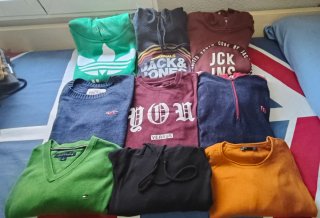 Lote Ropa Hombre: Sudaderas y Jerseys