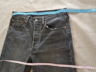 Levi's 501 S Donna Grigio Taglia L made in Mexico