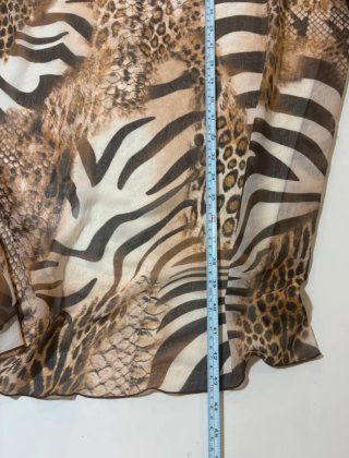 Pañuelo gasa Bimba y Lola estampado animal print