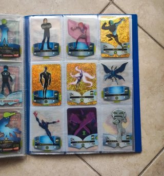 Set 43 carte Ben 10 Alien Force collezionabili