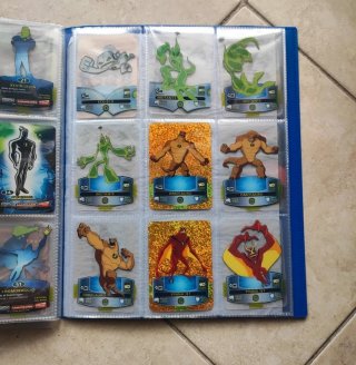 Set 43 carte Ben 10 Alien Force collezionabili