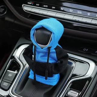 Funda para palanca de cambios de coche ( Azul )