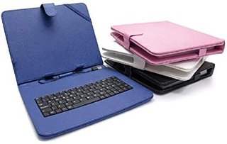 Funda Universal acabado de cuero con teclado 9.7"