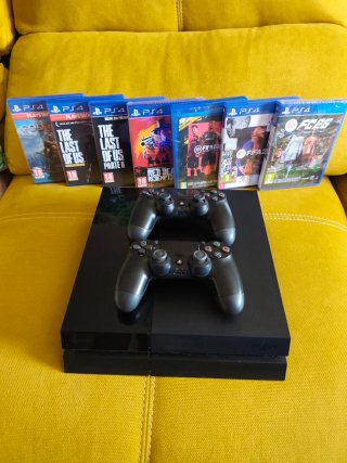 PS4 Fat 32 + 2 Mandos Originales (Firmware 9.00)