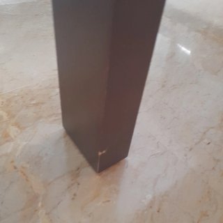 Mesa comedor cristal y madera 1,40 extensible 2M