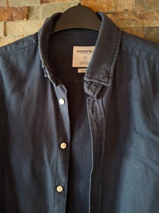 Camisa Springfield Azul Marino Talla S