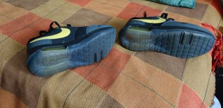 Nike Air Max Motif GS Talla 36 Negras y Amarillas