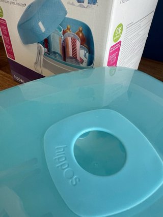 Esterilizador de biberones para microondas