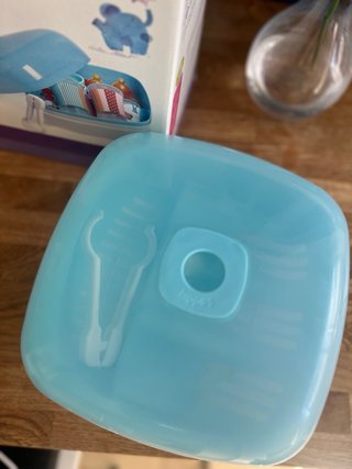 Esterilizador de biberones para microondas