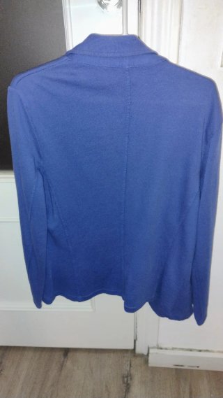 Chaqueta Benetton azul mujer