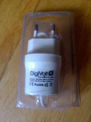 Adaptador de Corriente DigiVolt USB 5V 1000mA