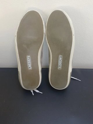 Zapatillas Lacoste Hombre Grises