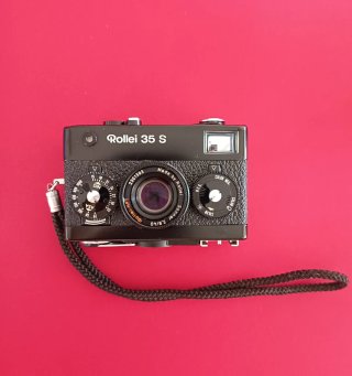 Rollei 35 S Cámara Analógica Negra