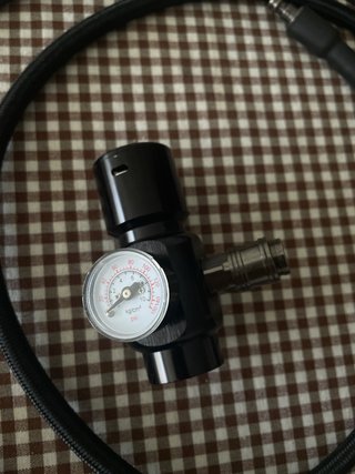 Regulador HPA Eu con 2 mangueras EU