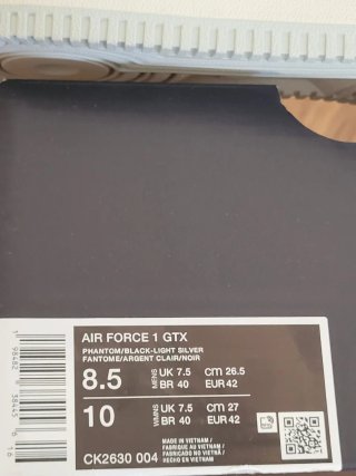 Nike Air Force 1 GTX Originales