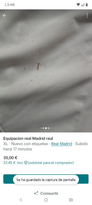 Equipación talla xl