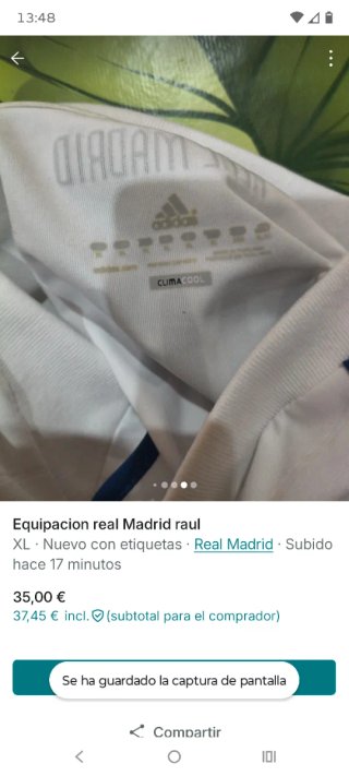 Equipación talla xl