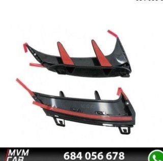 Aletines de paragolpes trasero para Mercedes Clase