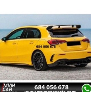 Aletines de paragolpes trasero para Mercedes Clase