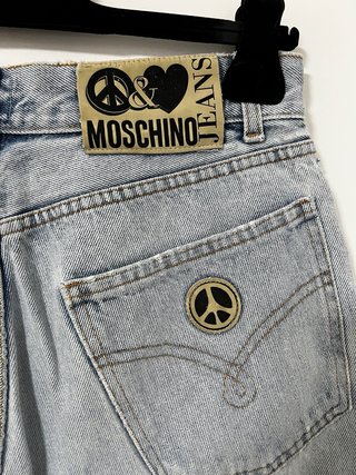 Moschino bermuda blu wash M
