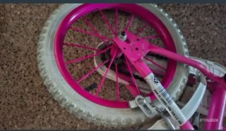 Bicicleta infantil niña rosa