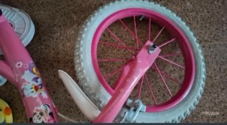 Bicicleta infantil niña rosa