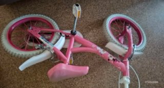 Bicicleta infantil niña rosa