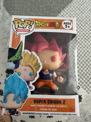Figuras Funko Pop (Pennywise, Goku, Spiderman)
