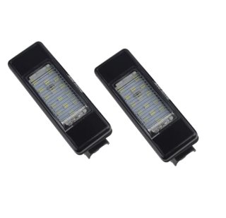 Luces LED Matrícula Citroën/Peugeot