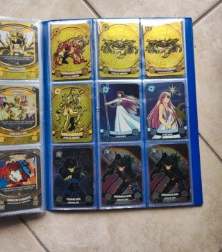 Set 31 carte I Cavalieri dello Zodiaco vintage