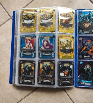 Set 31 carte I Cavalieri dello Zodiaco vintage
