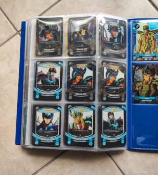 Set 31 carte I Cavalieri dello Zodiaco vintage