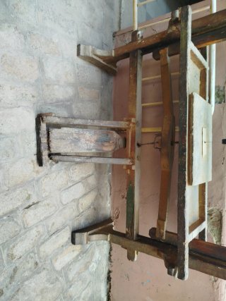 Talladora de orfebrería antigua