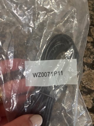 Cable alimentación WZ0071P11 C7 figura 8
