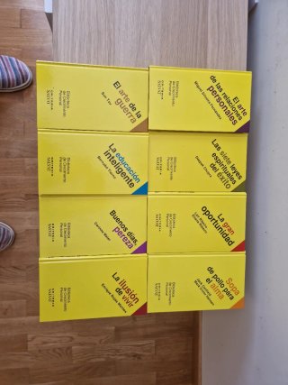 Libros coleccion biblioteca  crecimiento  personal