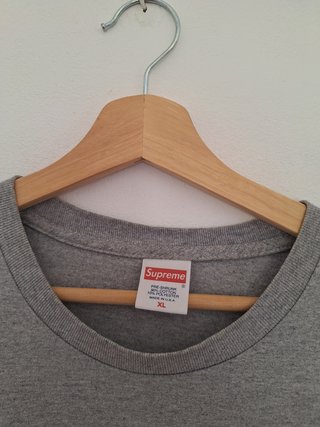 Camiseta Supreme Go Fuck yourself! Gris