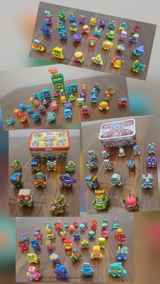 Mega Lote SuperThings/SuperZings Colección Gigante