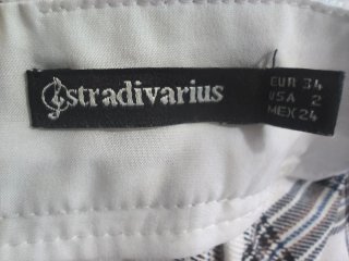Falda pantalón cuadros botones