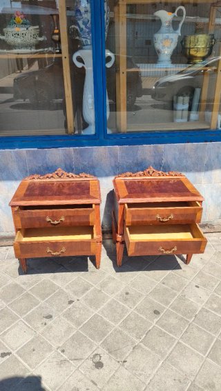 Mesitas de noche auxiliares de madera 640513971