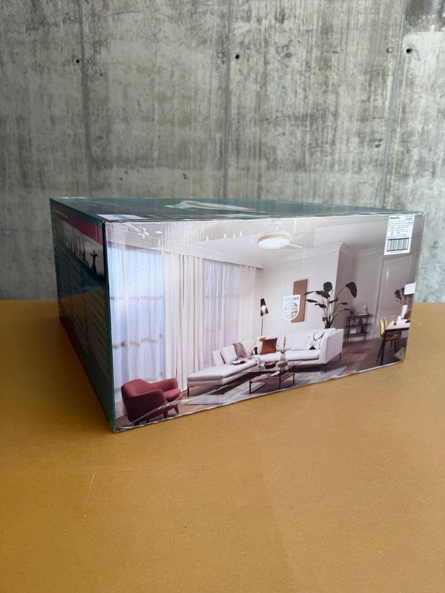 Ventilador Philips Bliss Retráctil Madera