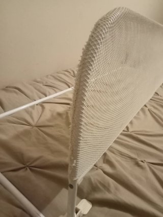 Barrera Valla Protección Cama Infantil Blanca