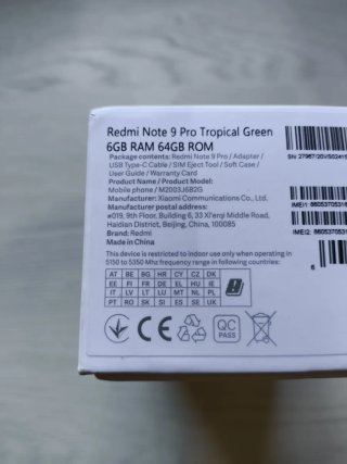 Xiaomi Redmi Note 9 Pro