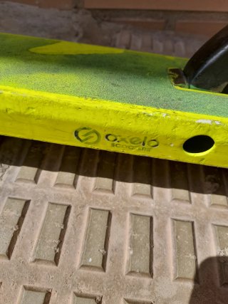Patinete Oxelo Amarillo