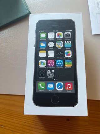 iPhone 5S Plata/Gris Espacial