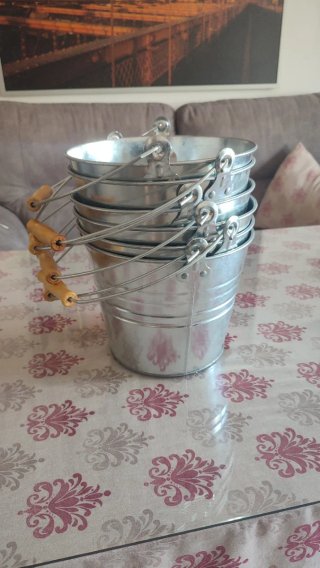 Cubos metálicos para cubitera o botellas