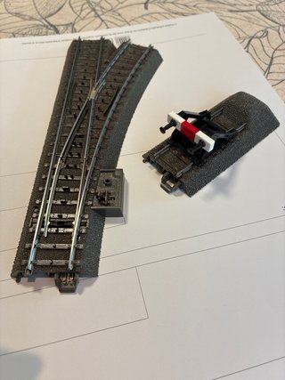 Tren Märklin: Locomotora, vagón, vías y transforma