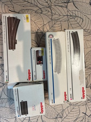 Tren Märklin: Locomotora, vagón, vías y transforma
